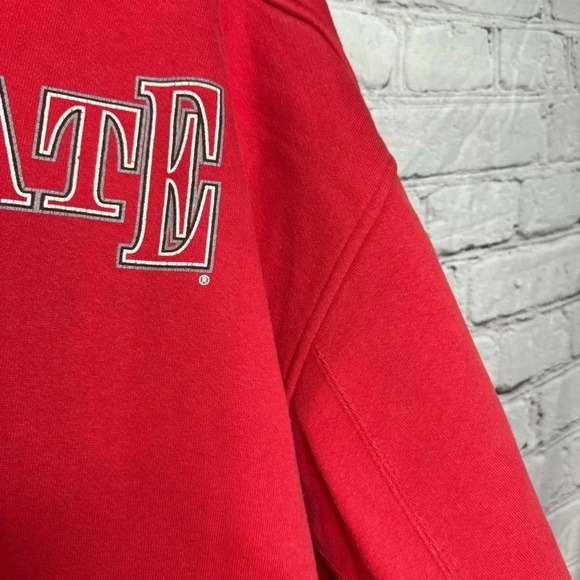 Galt Sand Ohio State University Red Oversized Crewneck Sweatshirt size XL - Picture 8 of 9